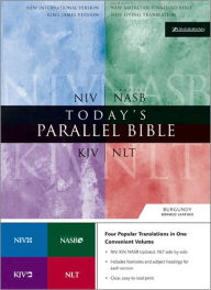 Today's Parallel Bible (NIV/NASB/KJV/NLT) B/L Burg - Zondervan